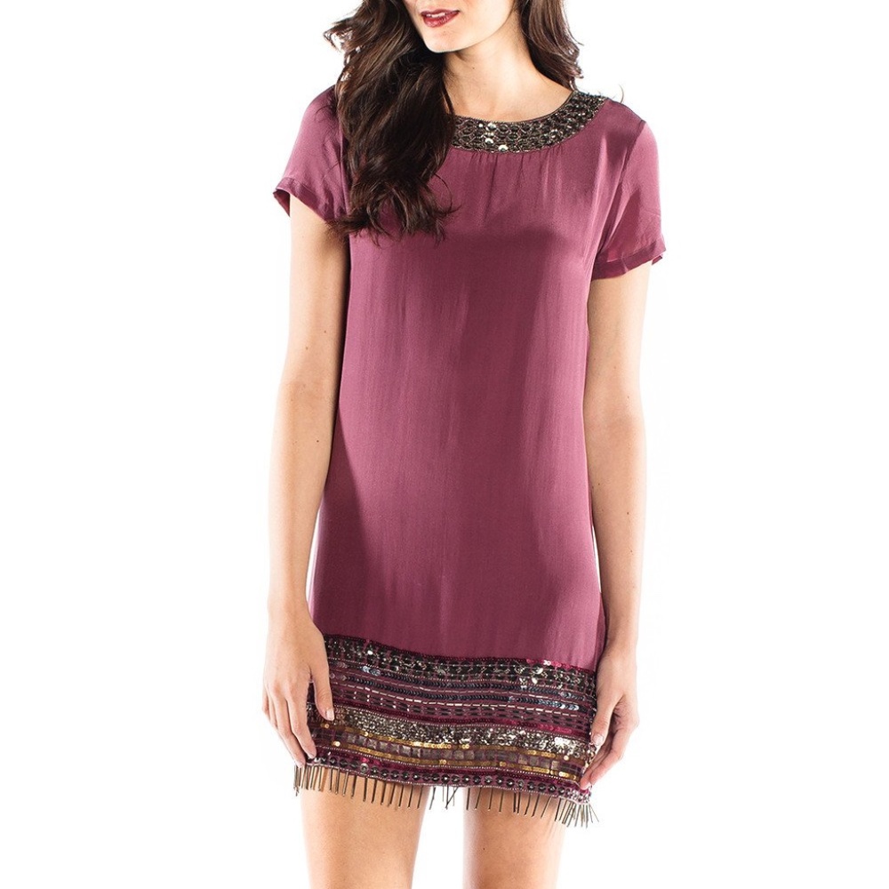 Nicole Miller Baba Fringe Dress (NWT!)